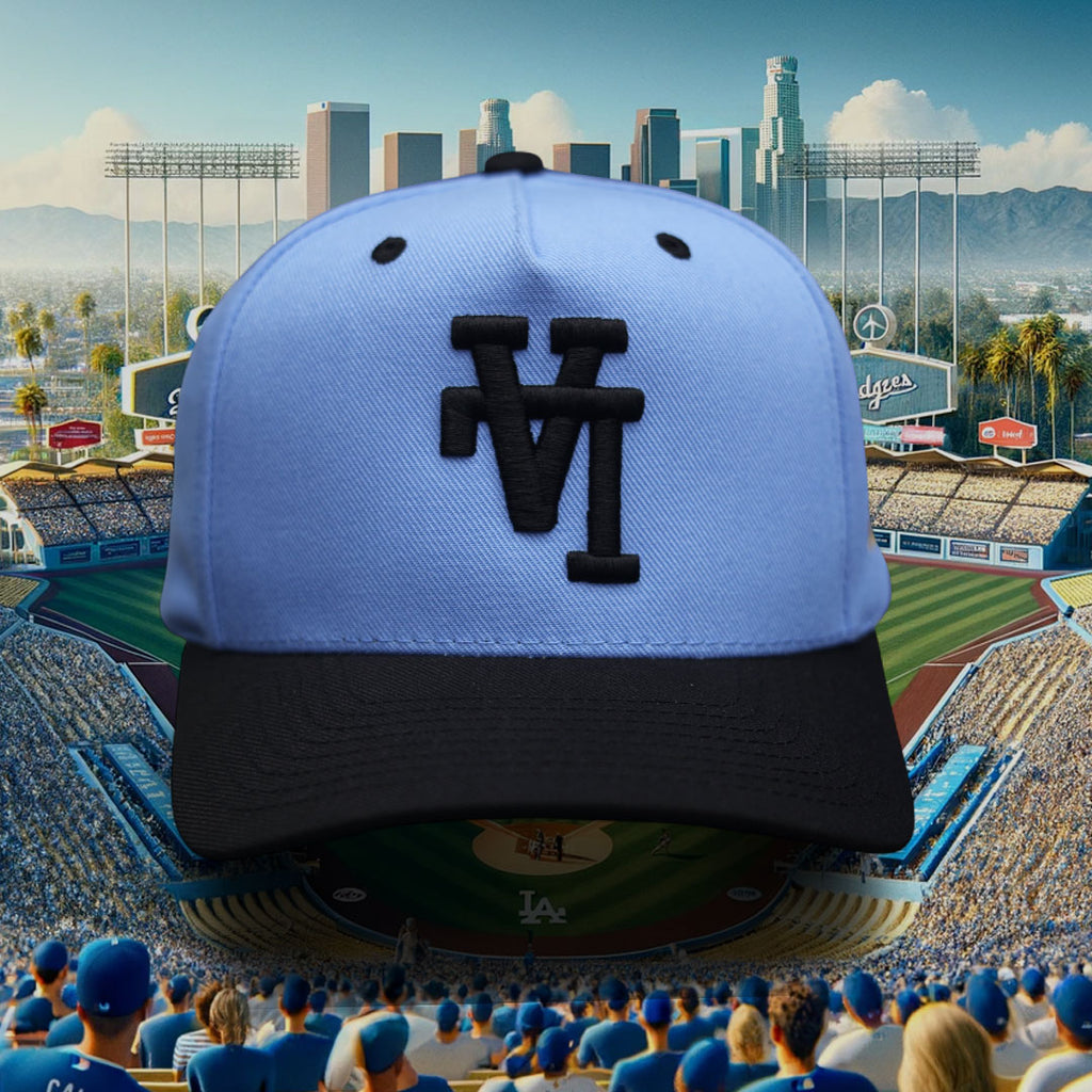 LA FLIP BABY/BLACK (5 PANEL)