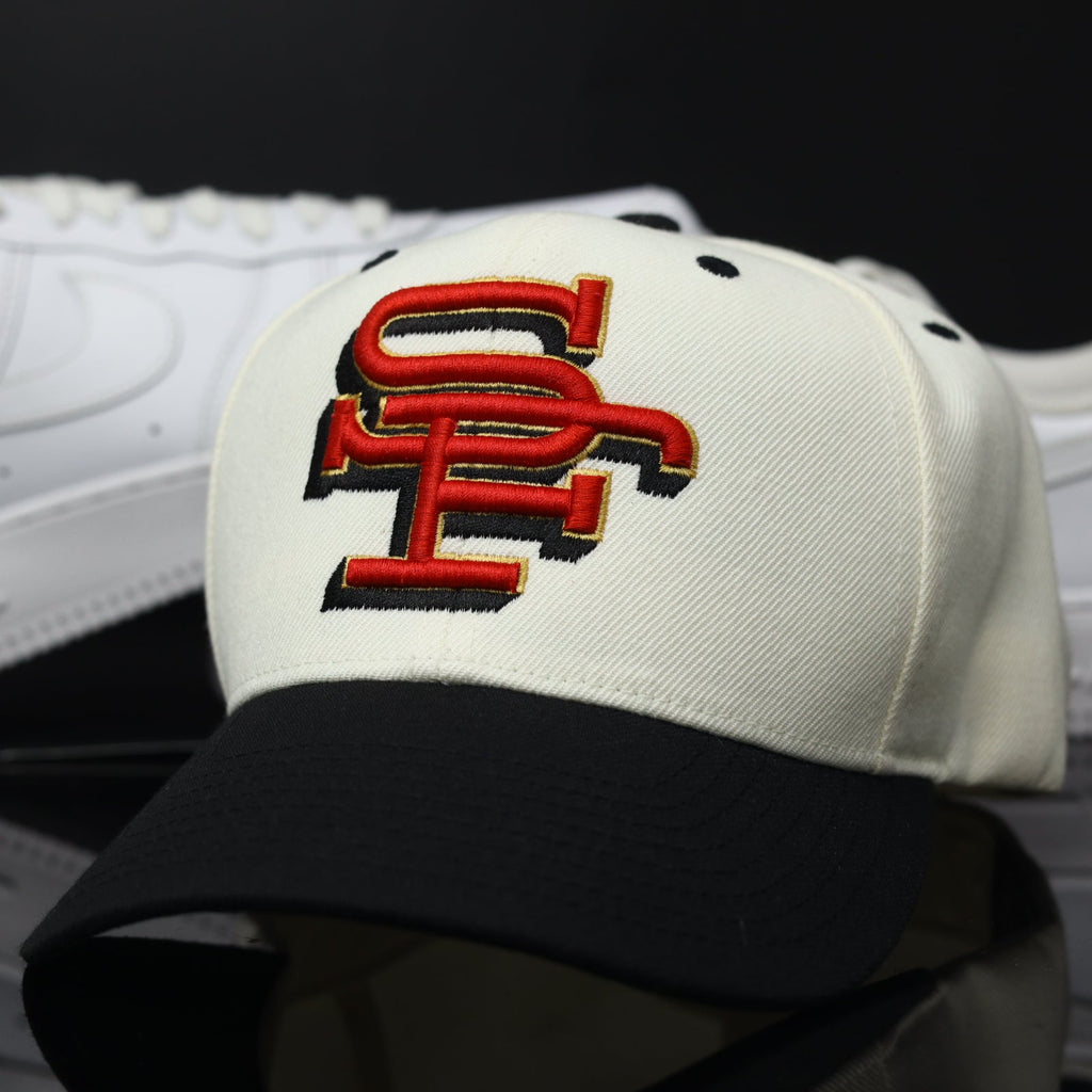 SF MONOGRAM CRM/BLK (Green UV)