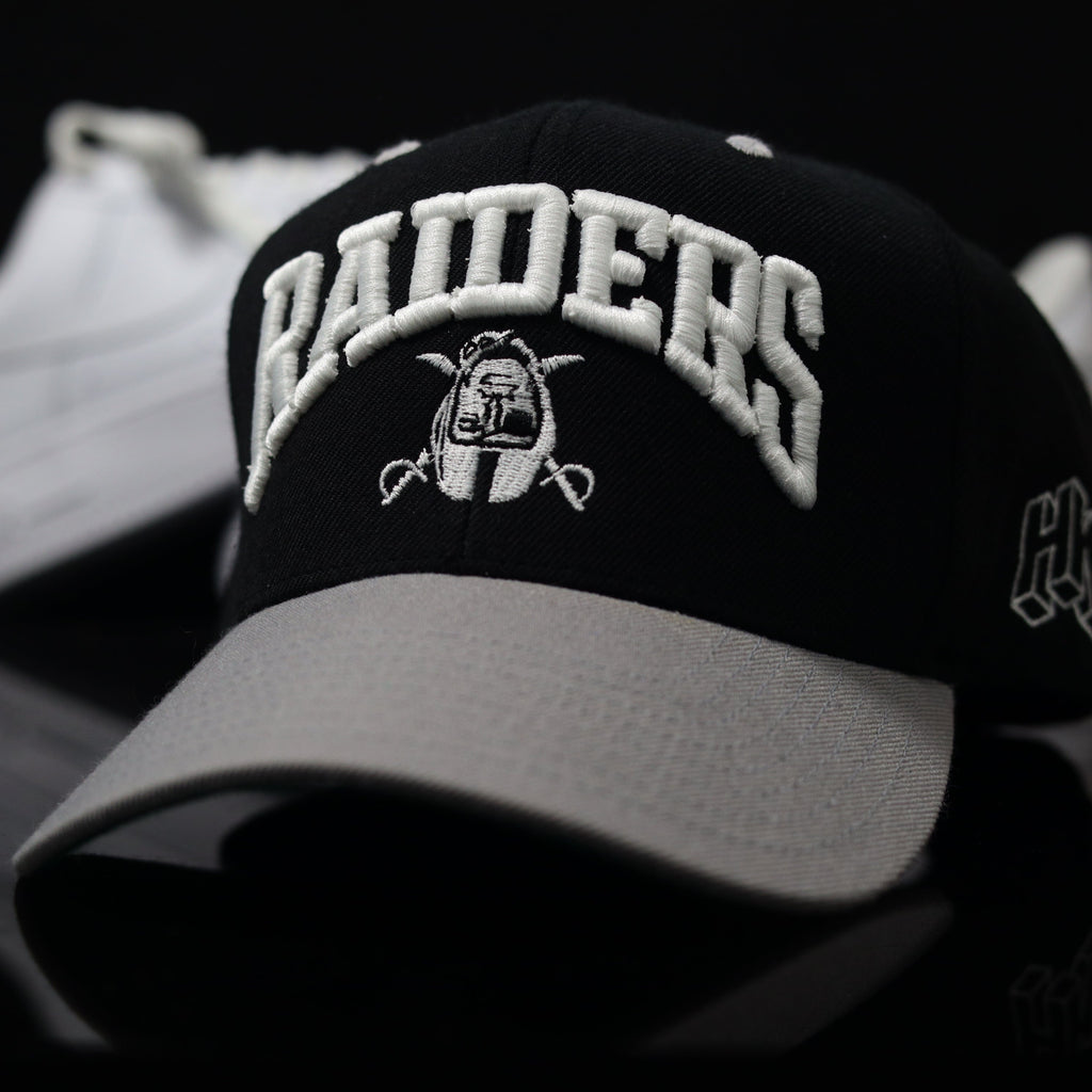 LA TO VEGAS Snapback Black/Silver (Green UV)