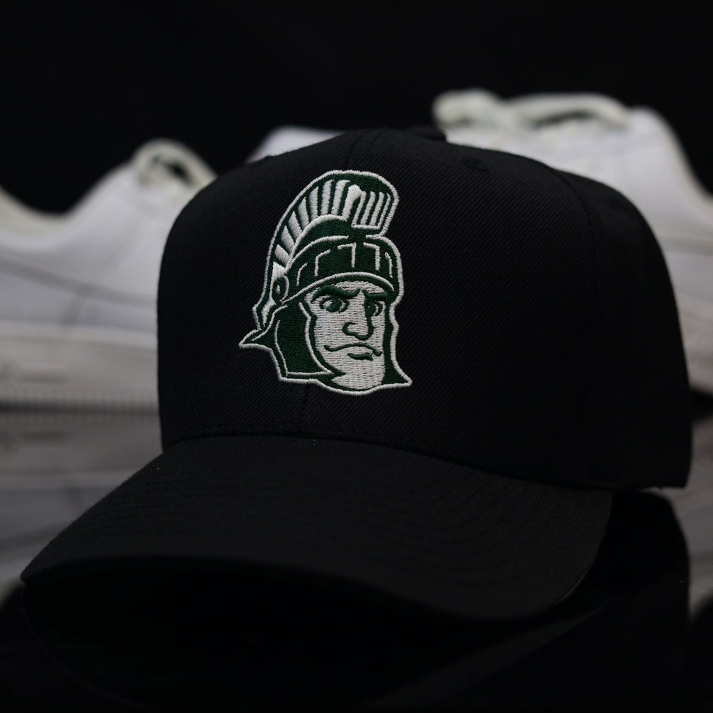 MICH. ST. SPARTAN$ BLK (Green UV)