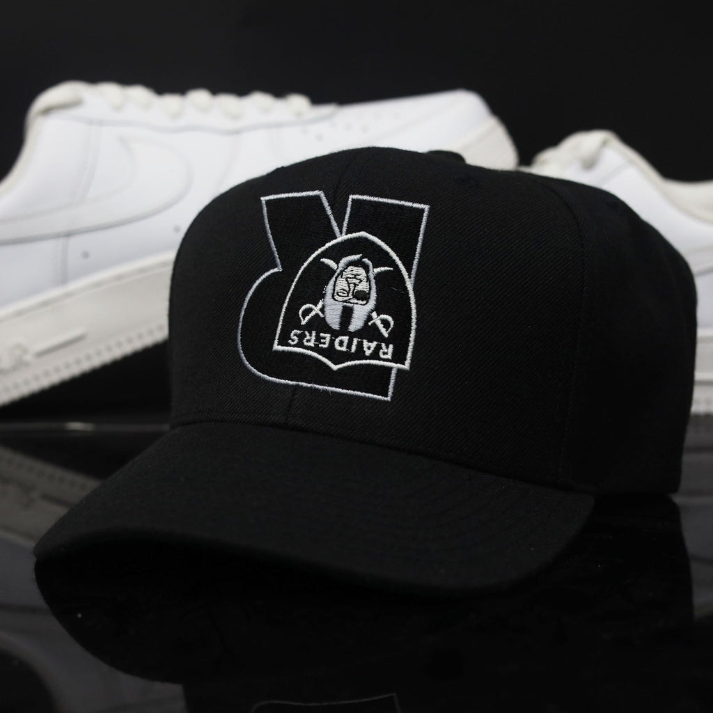 RAIDERS "R" FLIP Black (Green UV)