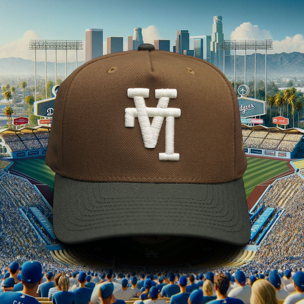 LA FLIP KHAKI/GRN (5 PANEL)