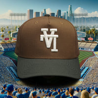 LA FLIP KHAKI/GRN (5 PANEL)