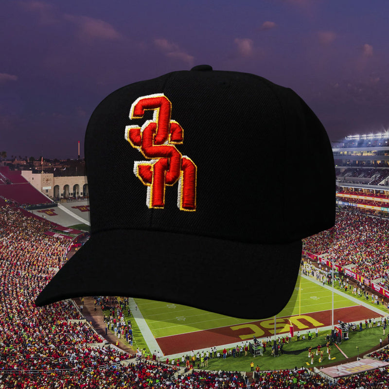 SC TROJAN$ MONOGRAM BLK (Green UV)